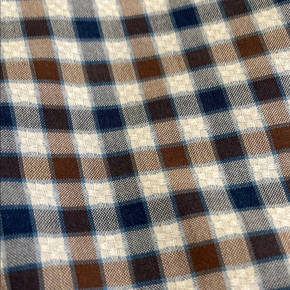 Bruno Cuchinelli Men's Checkered Shirt - XL Slim Fit - Picture 7 of 8